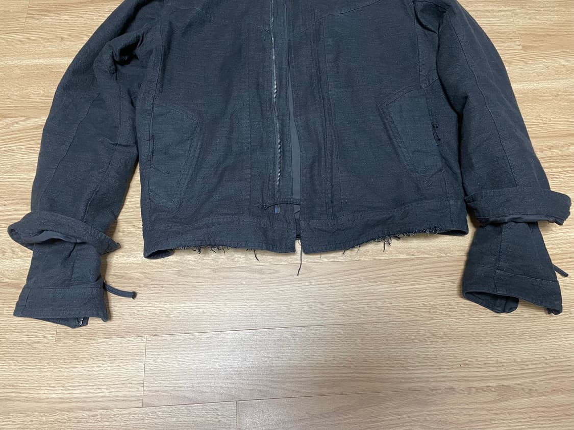 [L] blackmerle double sleeve blouson 상품이미지4