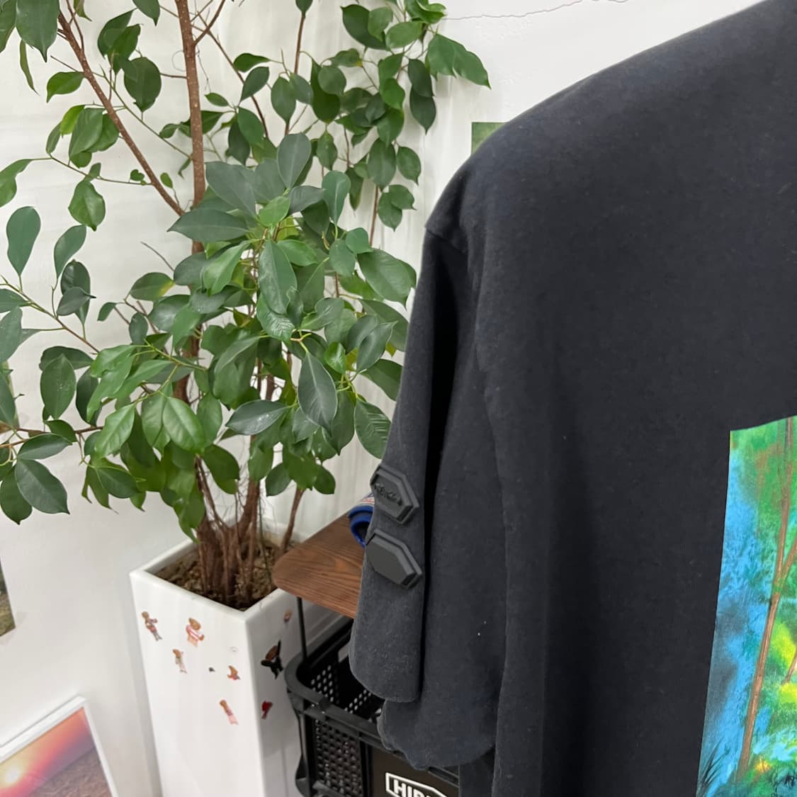 오프화이트 반팔 티셔츠 XS 상품이미지4