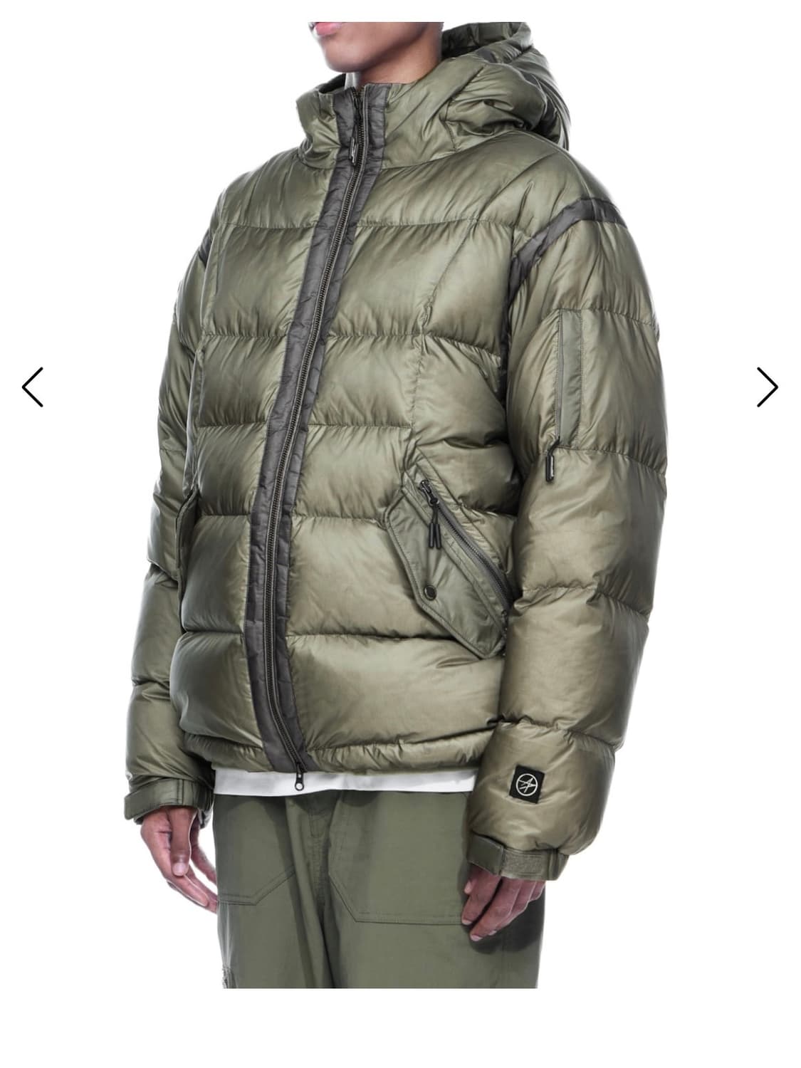 록히드마틴 테크쉘 구스다운 패딩 올리브 (2) 상품이미지1