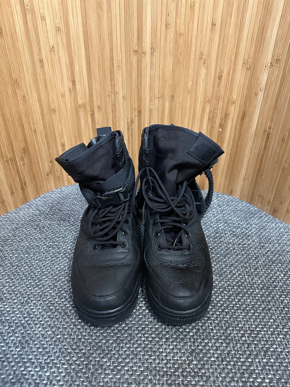 나이키 sf 에어포스 하이 블랙 상품이미지5