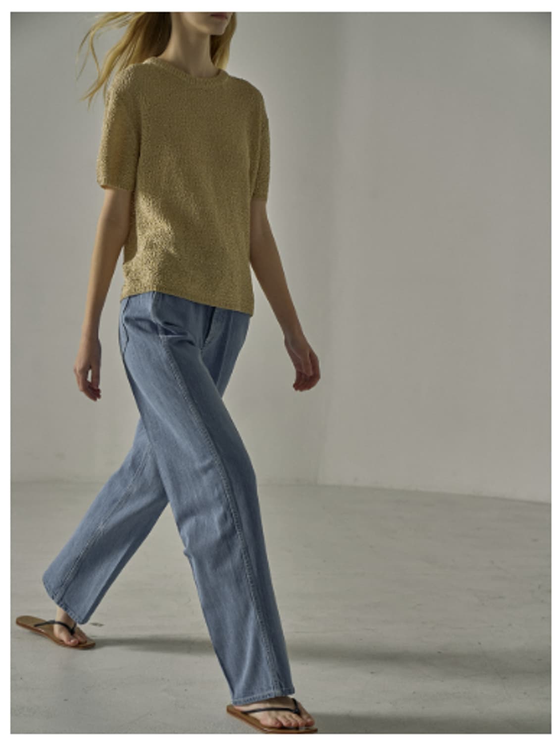 [새상품] 파사드패턴 빈티지 인디고 데님 상품이미지1