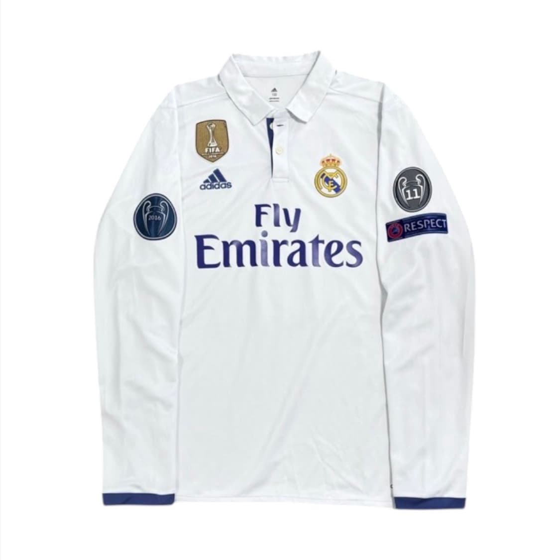 16/17 레알 마드리드 홈 롱슬리브 긴팔 유니폼 상품이미지1