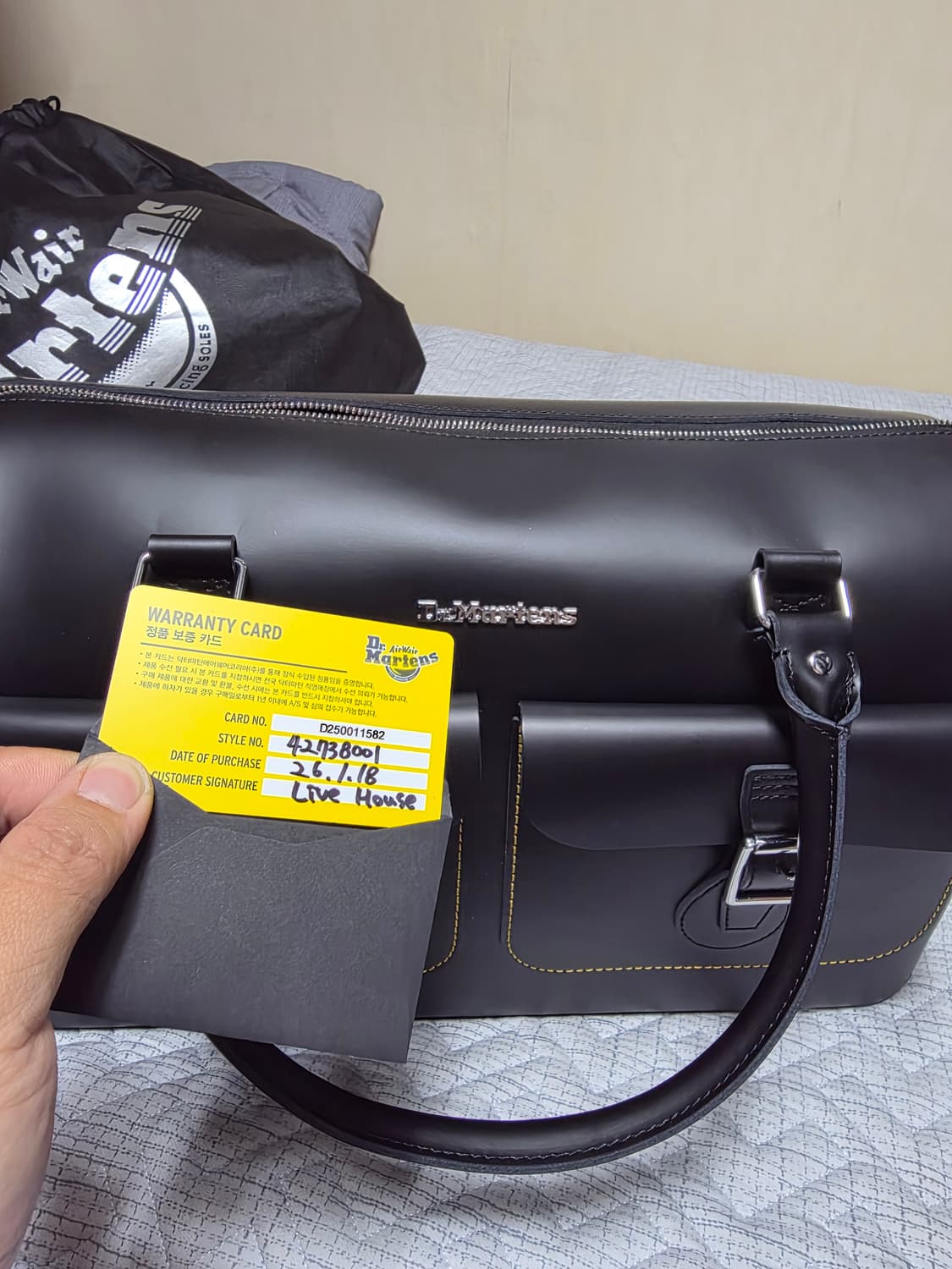 닥터마틴 더플백 데이트리퍼 백 상품이미지10