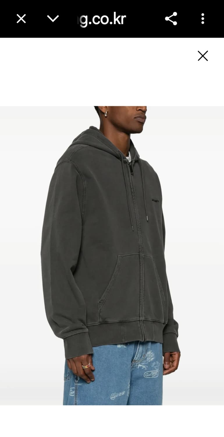 WIP Hooded Duster Script Jacket-xlarge 상품이미지5