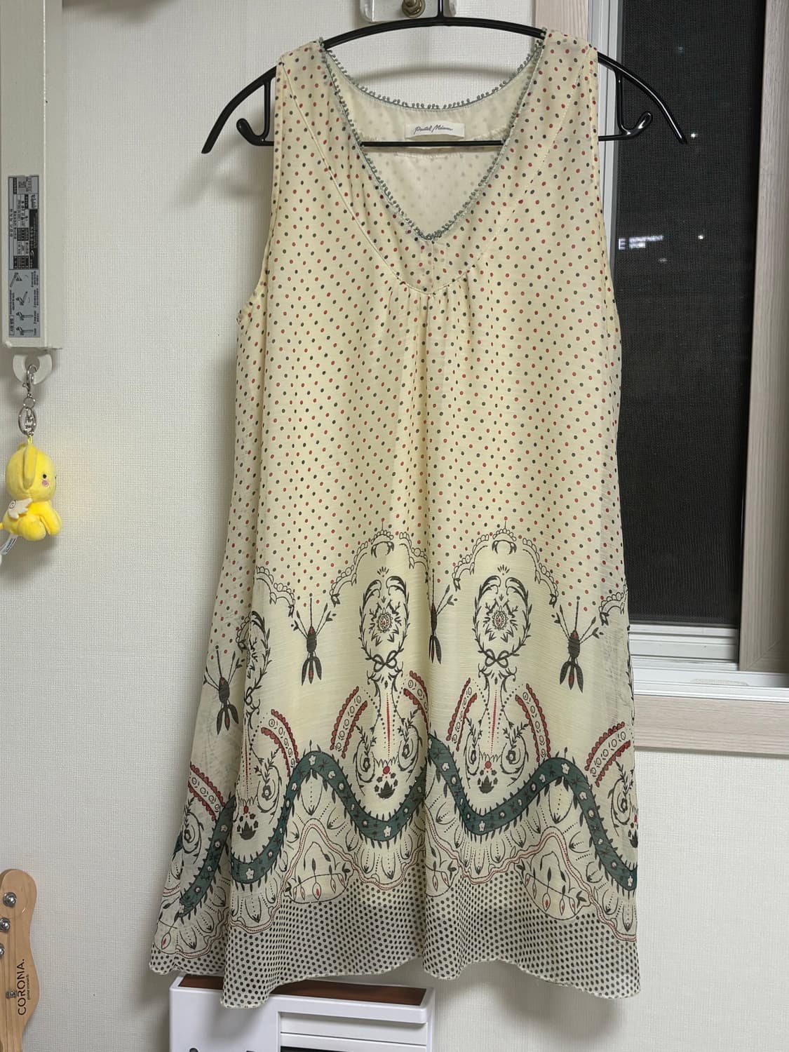 빈티지 도트 보헤미안 원피스 상품이미지1