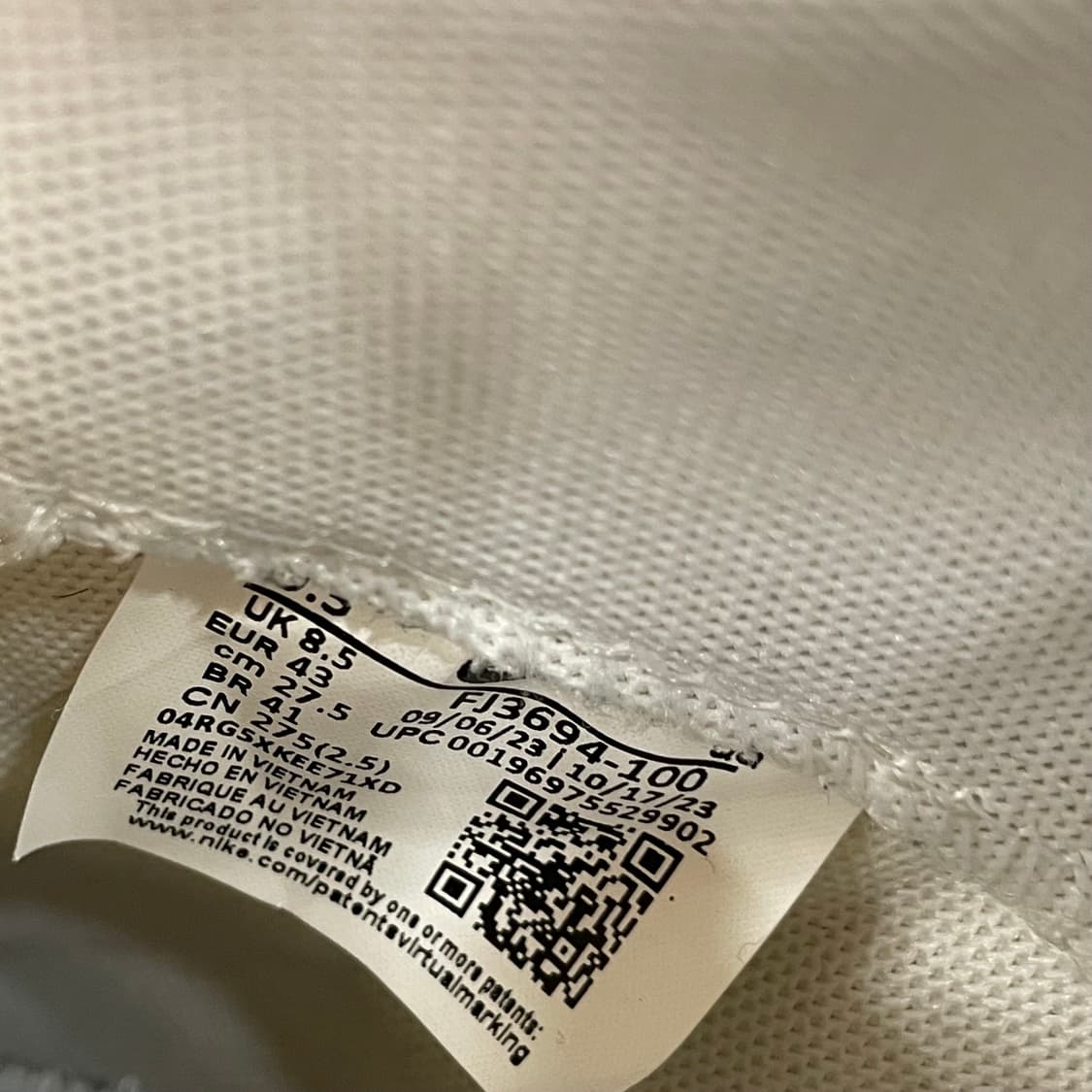 720) 나이키 블레이저 로우 프로 클럽 스니커즈 275mm 상품이미지8