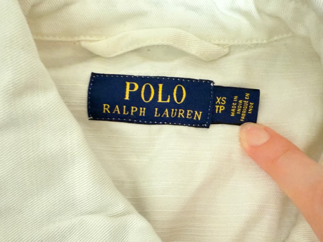 폴로 랄프로렌 여성 카라 투웨이 집업 자켓 XS 상품이미지5