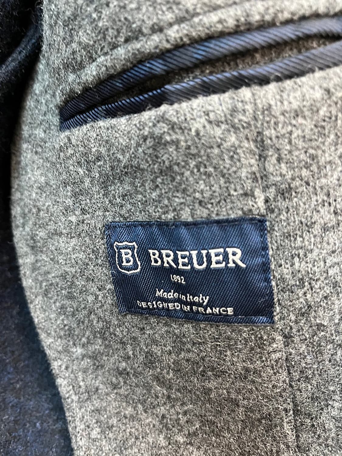 100) 브로이어 이태리 니트자켓  상품이미지6