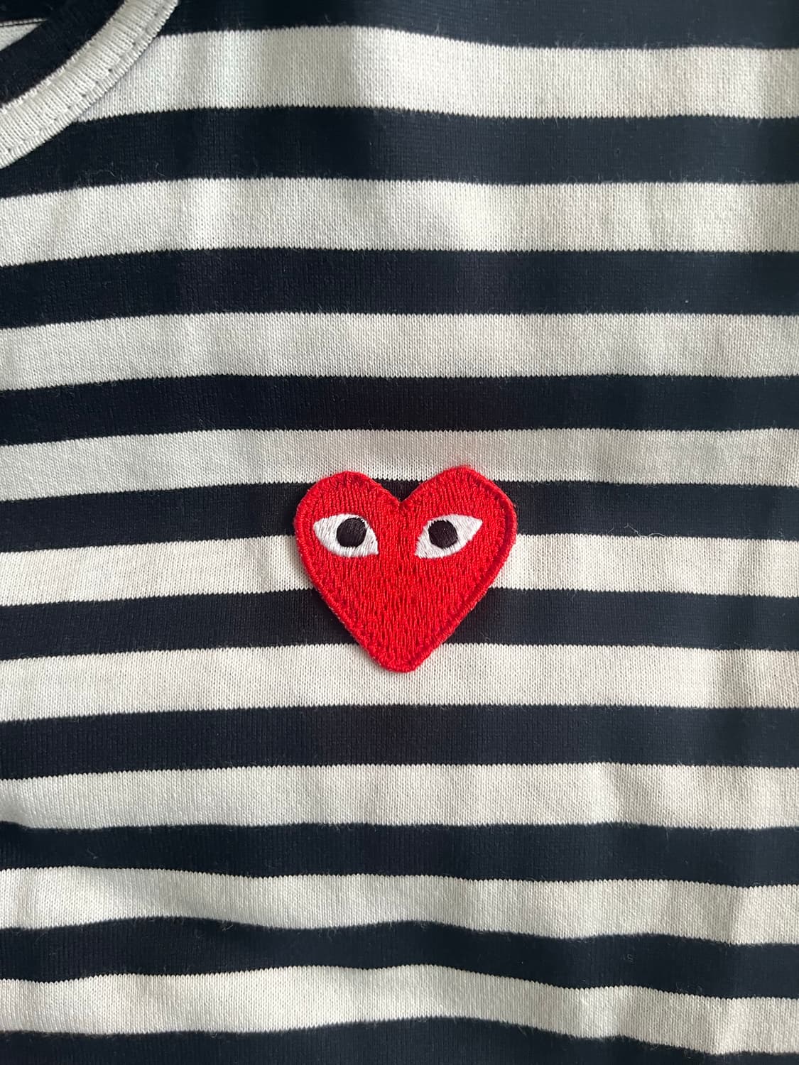 꼼데가르송 스트라이프 롱슬리브 m 상품이미지2