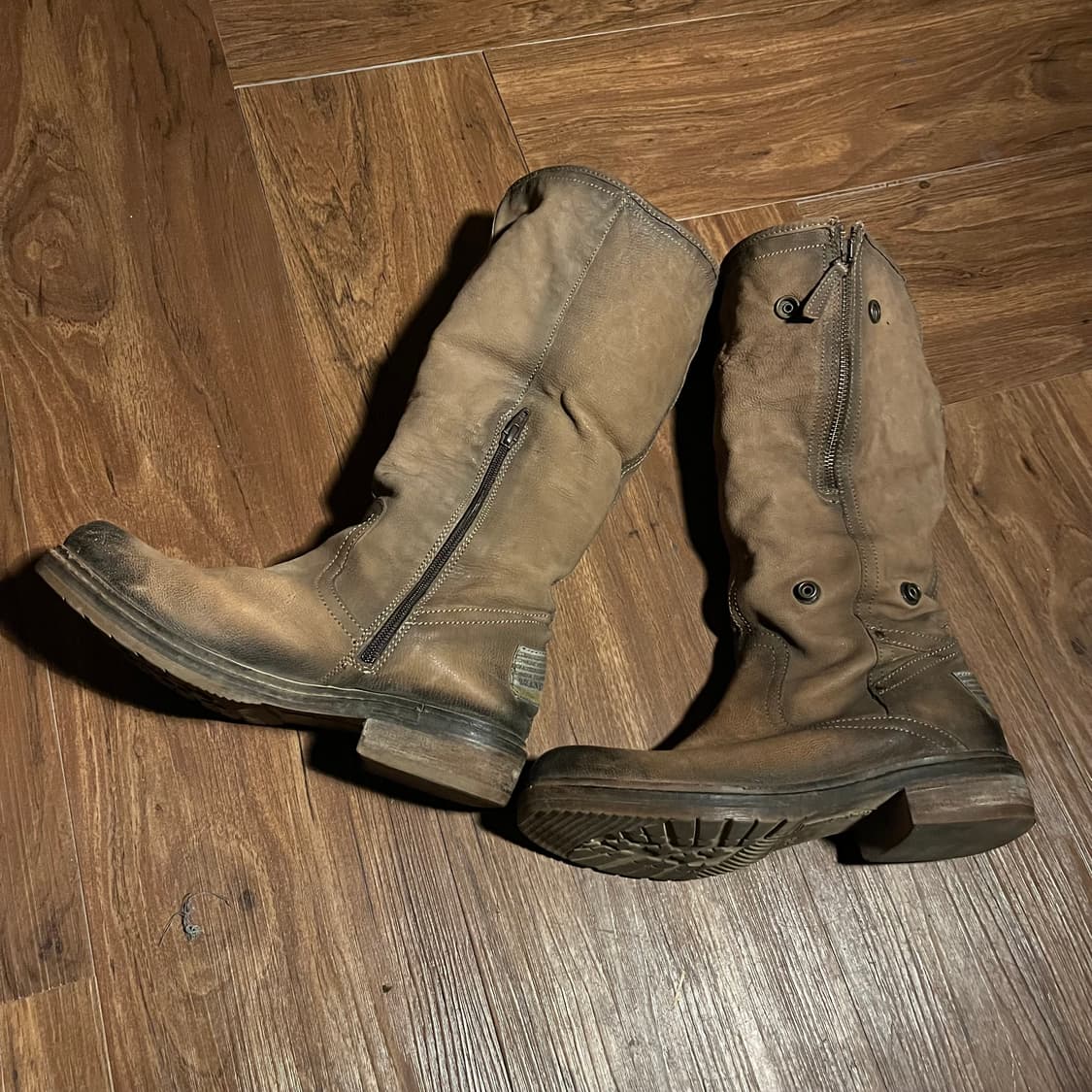 MANAS leather fur boots 상품이미지2