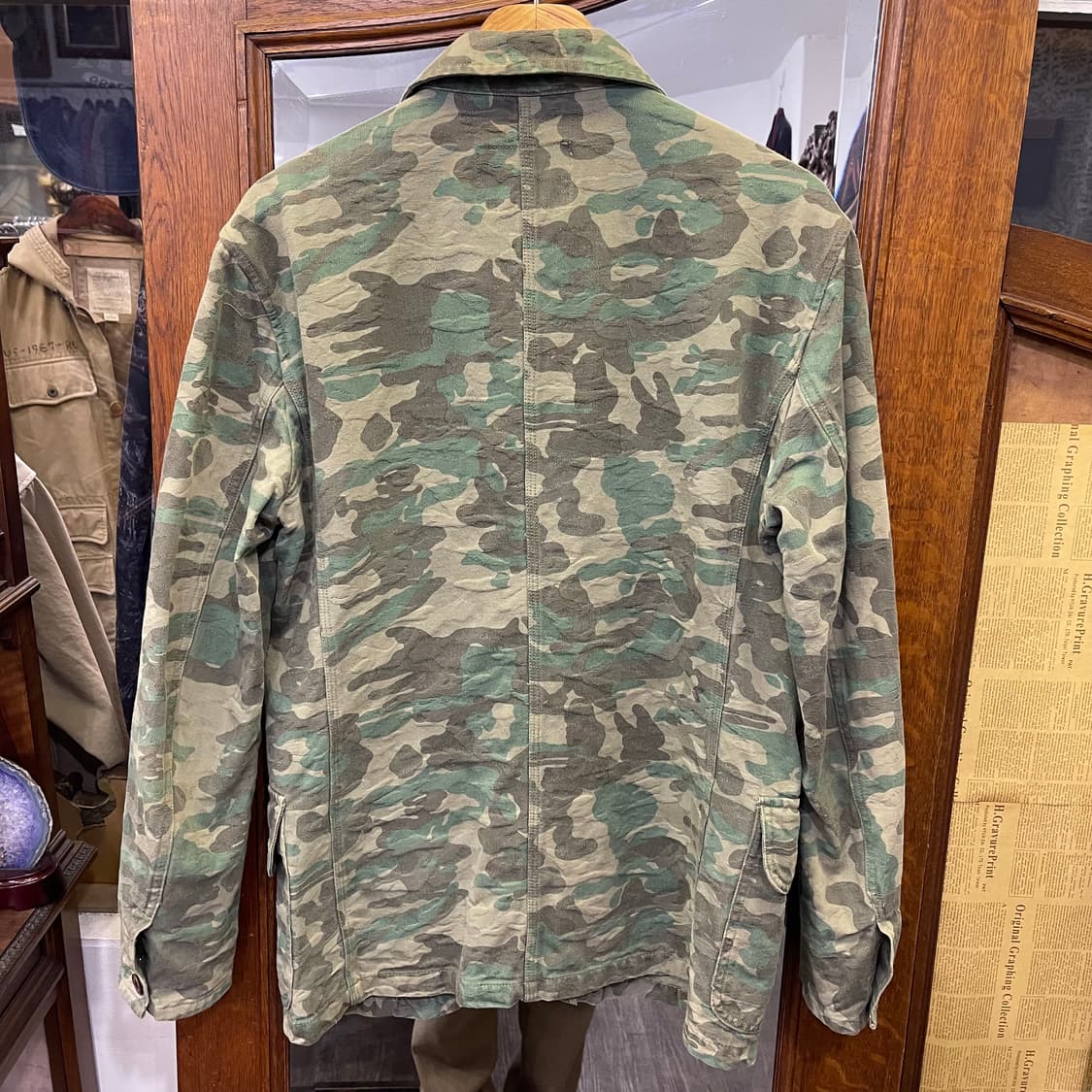 아스페시 자가드 카무플라주 워크자켓 상품이미지9