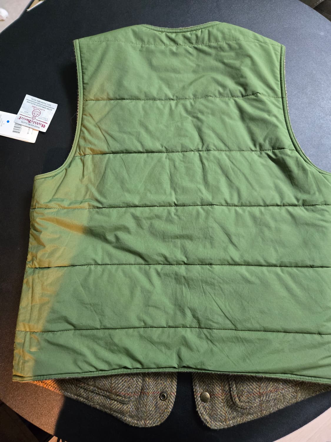 RRL 해리스 트위드 리버시블 베스트 상품이미지7