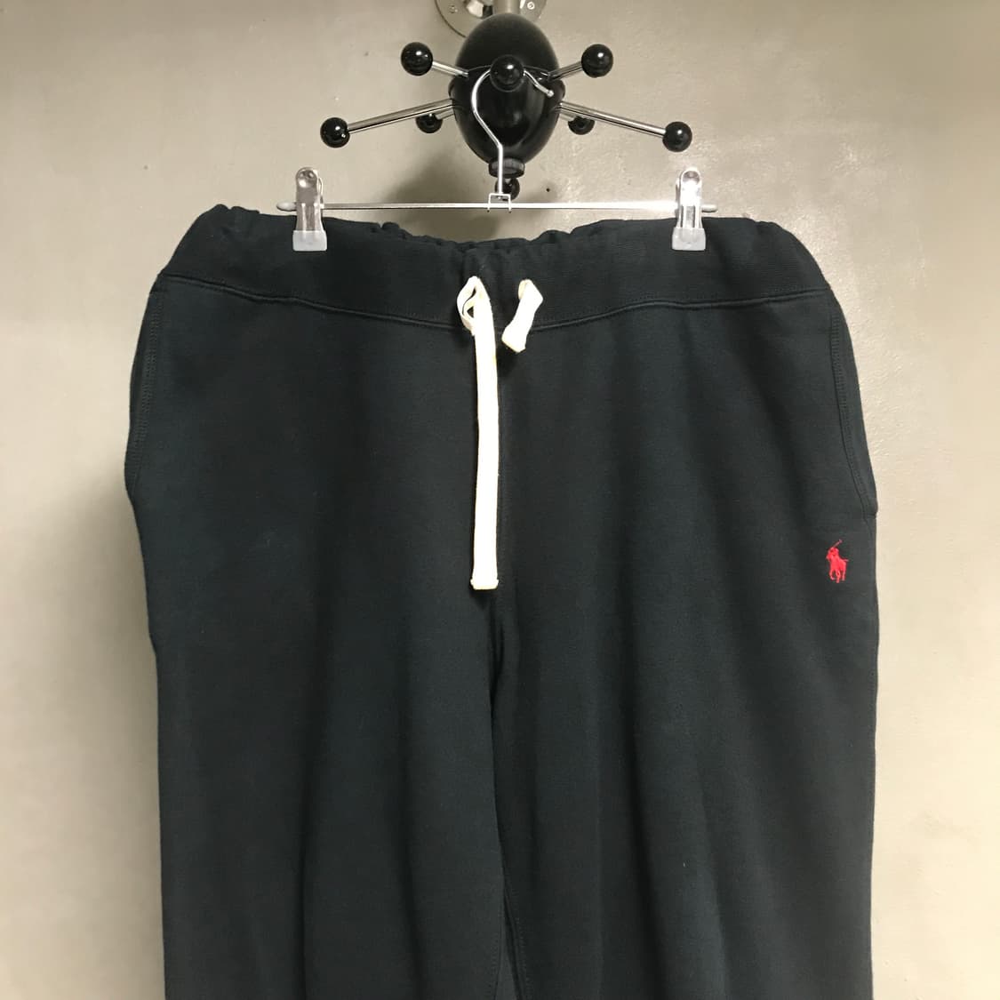 폴로 랄프로렌 블랙 스웻 팬츠 XL 상품이미지2