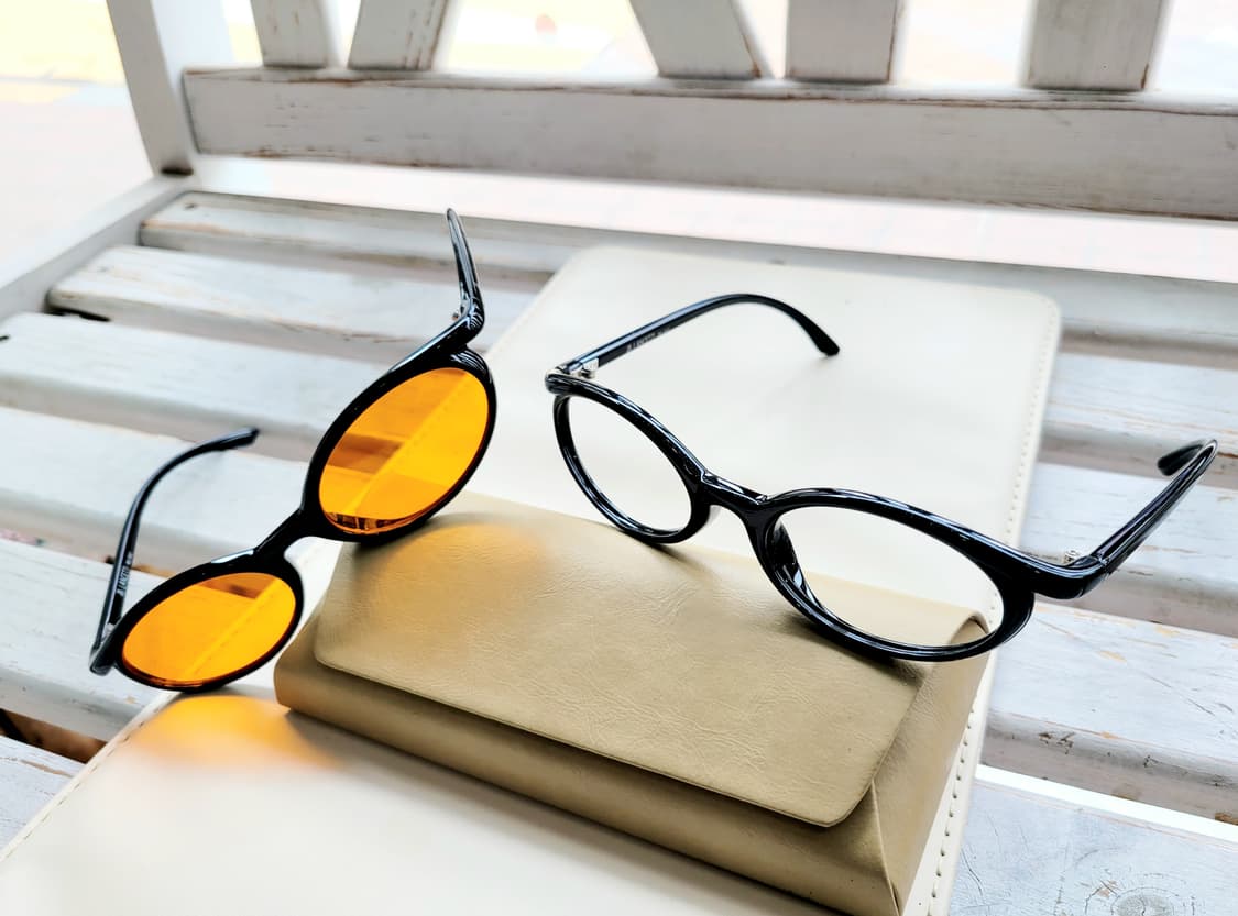 란체티 안경LA157긱시크스탈(+오렌지체인지 변색렌즈 포함) 상품이미지1