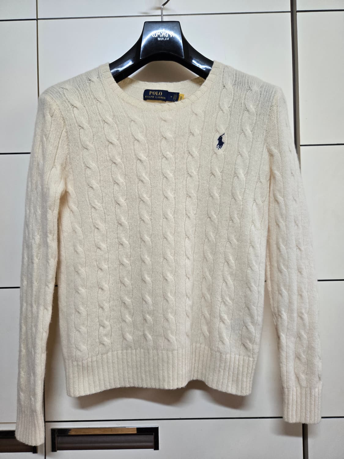 폴로 랄프로렌 정품 신형 울 캐시미어 케이블 스웨터 상품이미지1