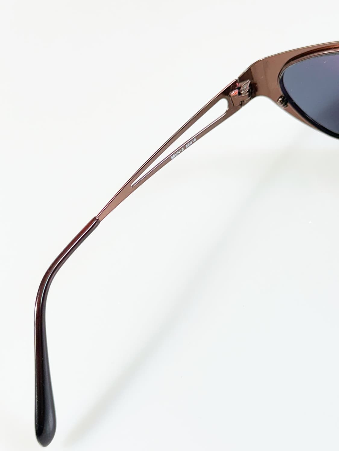 VALENTINO SONIA JAPAN 브라운 메탈릭 빈티지 선글라스 상품이미지8