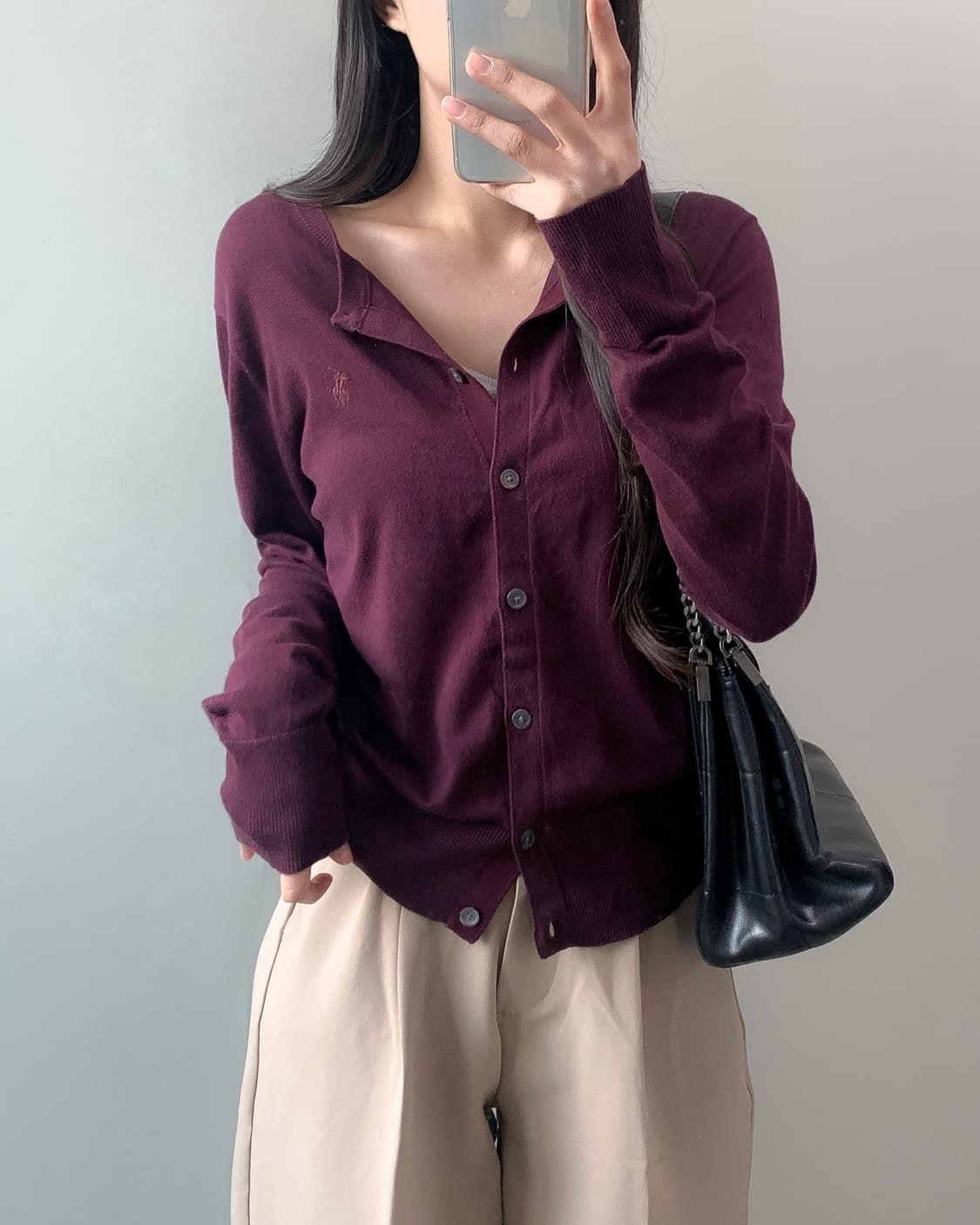 폴로 가디건 상품이미지1