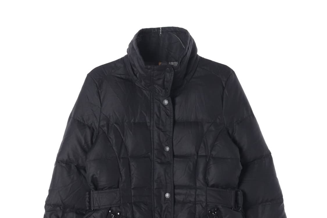 OPT 1993 블랙 덕다운 퀼팅 여성 패딩 L 상품이미지4