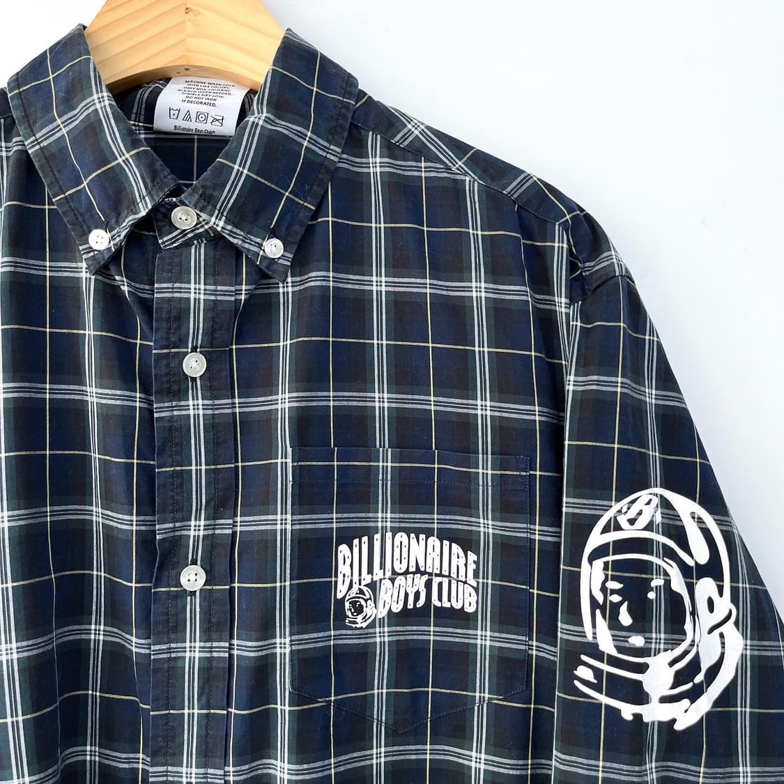 빌리어네어 보이즈 클럽 우주인 체크 셔츠 상품이미지5