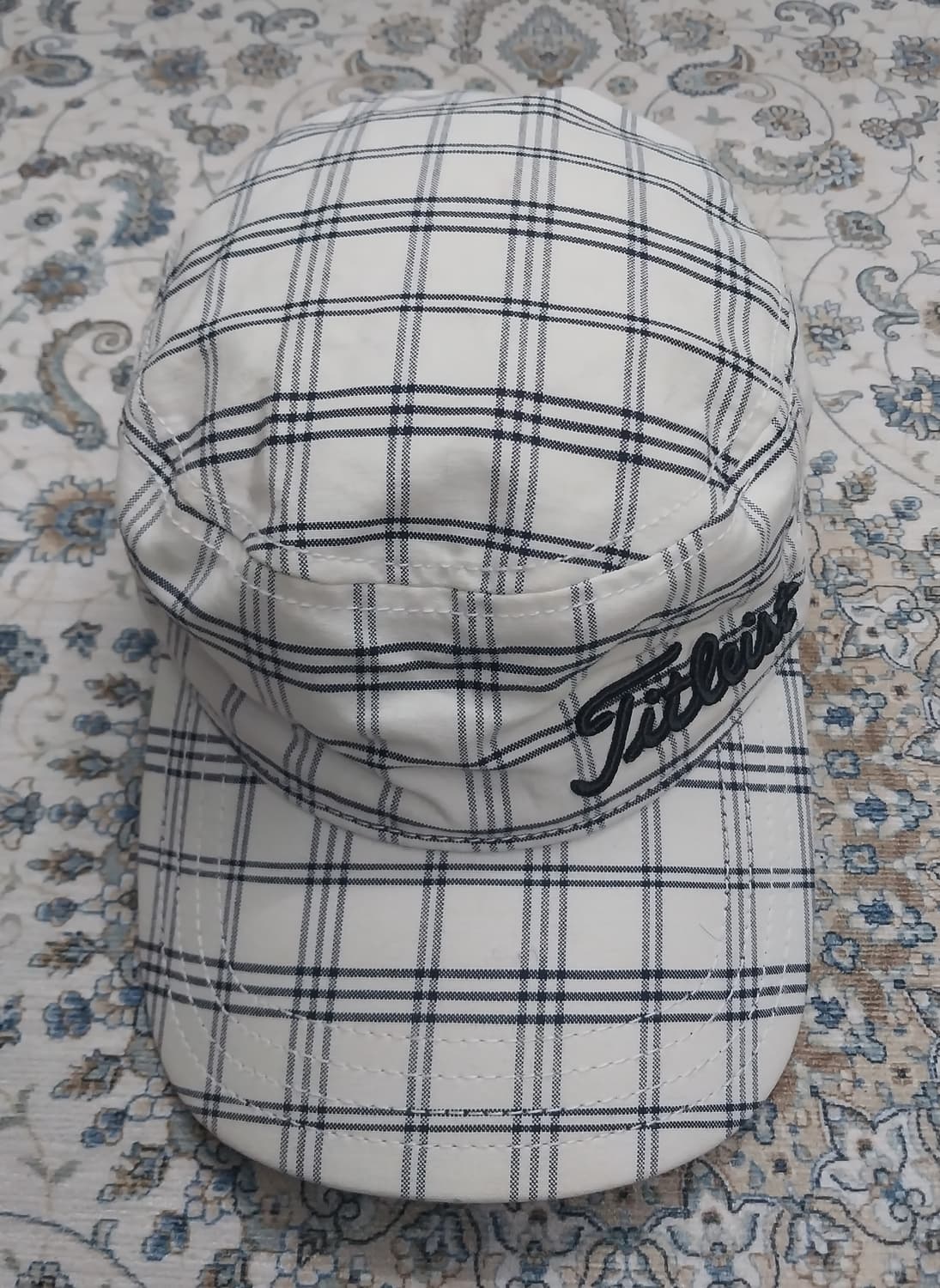 타이틀리스트 체크 골프 모자 상품이미지1