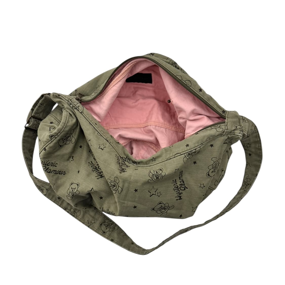 히스테릭글래머 퍽베어 숄더백 카키 상품이미지8