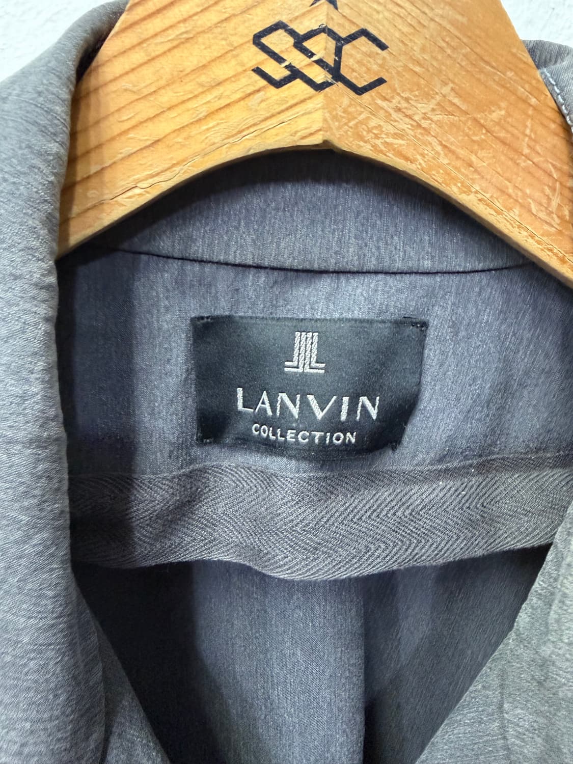 정품) 랑방 한섬 벨티드 트렌치 자켓 82 상품이미지7