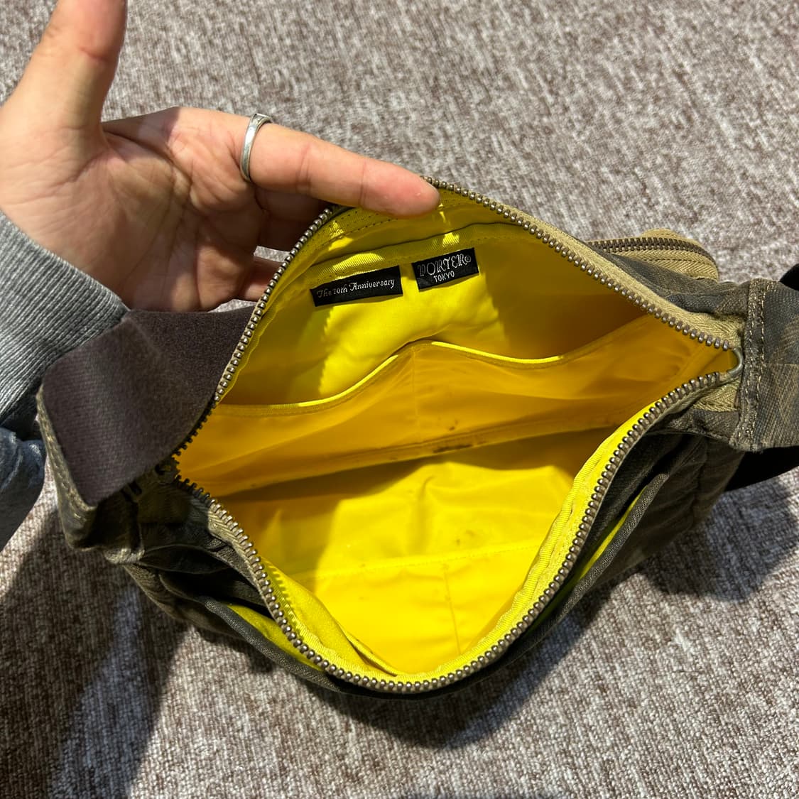 요시다 포터 타이거 카모 크로스백 70주년 P109 상품이미지7