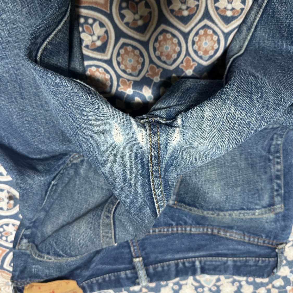 오어슬로우 셀비지 데님 상품이미지3