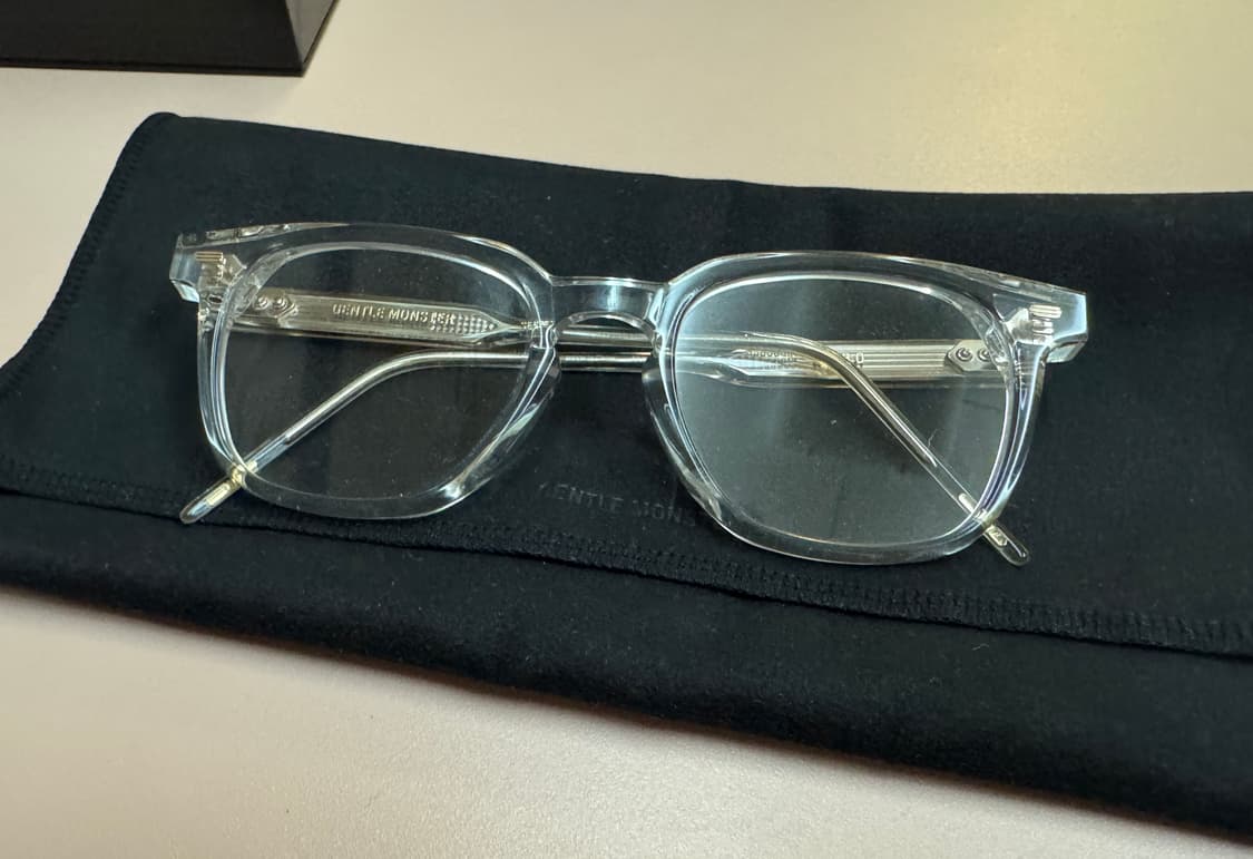 젠틀몬스터 쿠보 선글라스 안경 투명테 클리어 상품이미지4