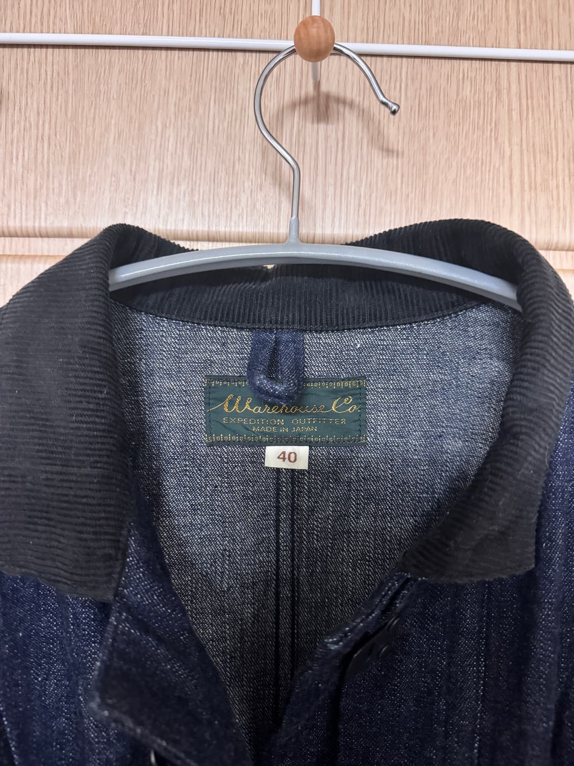 웨어하우스 buckle front 데님 샵코트 상품이미지2