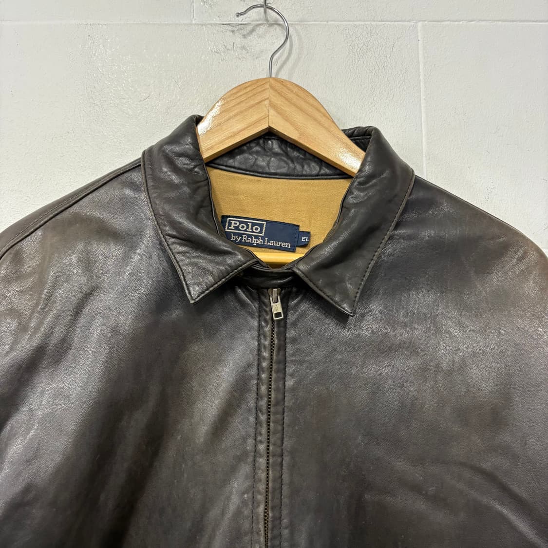 폴로랄프로렌 맥스웰 램스킨 레더 집업 자켓 상품이미지2