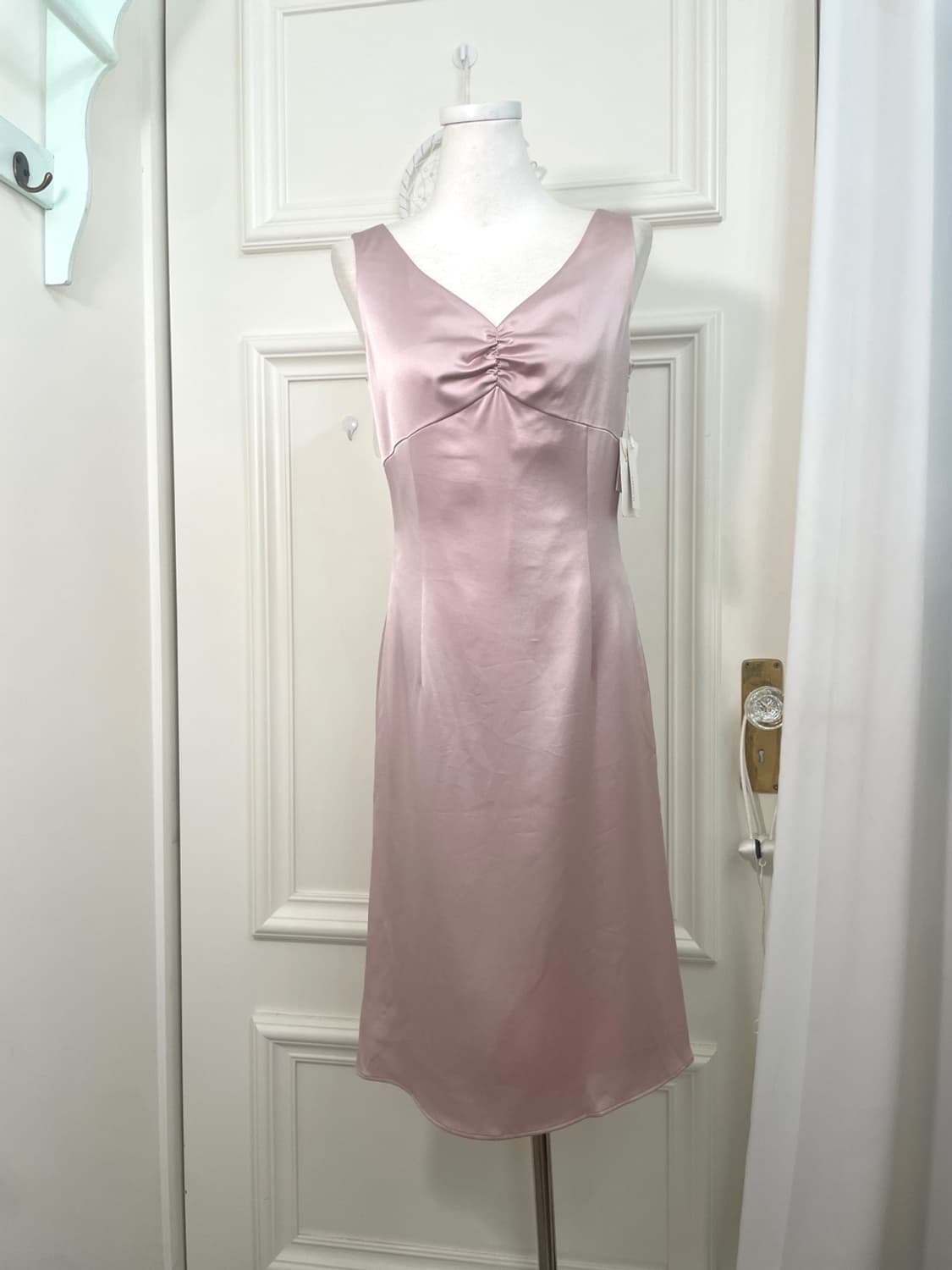 pink crochet lovely bolero&EF-DE satin s 상품이미지7