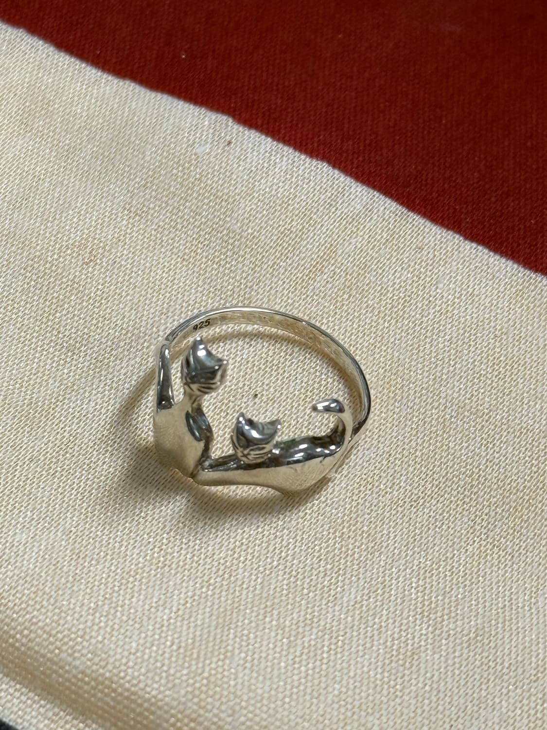 Silver 925 cat ring 실버링 상품이미지3