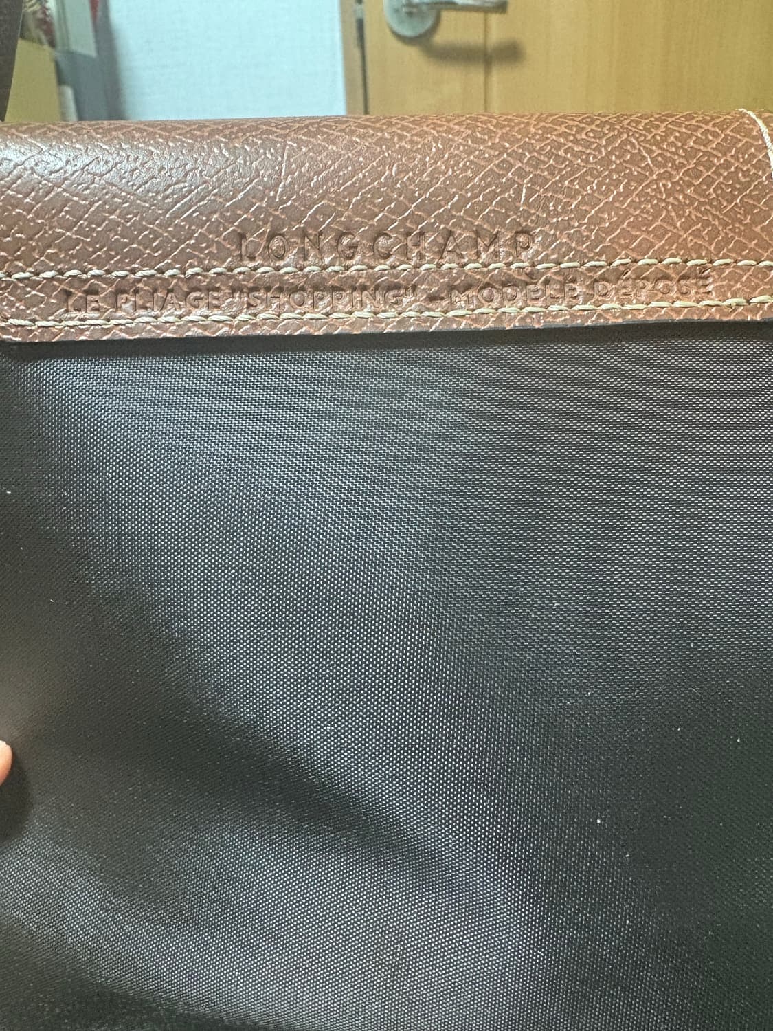 (새상품 정품)롱샴 르플리아쥬 에보니 M 상품이미지7