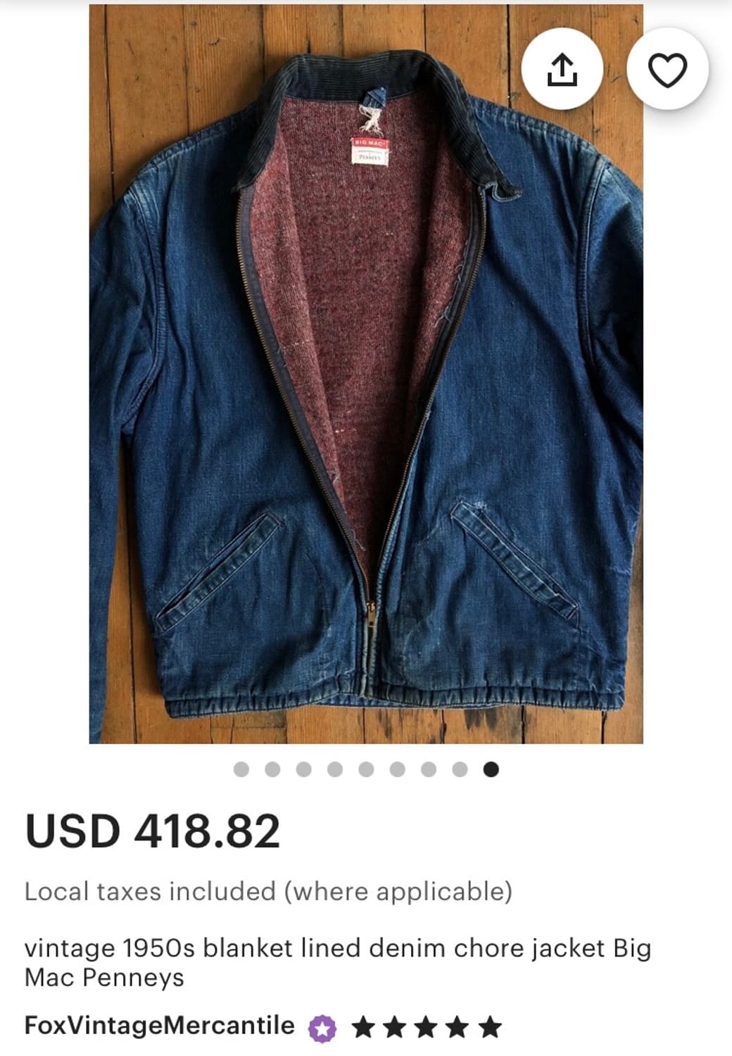 60s JC penney bigmac 자켓 상품이미지6