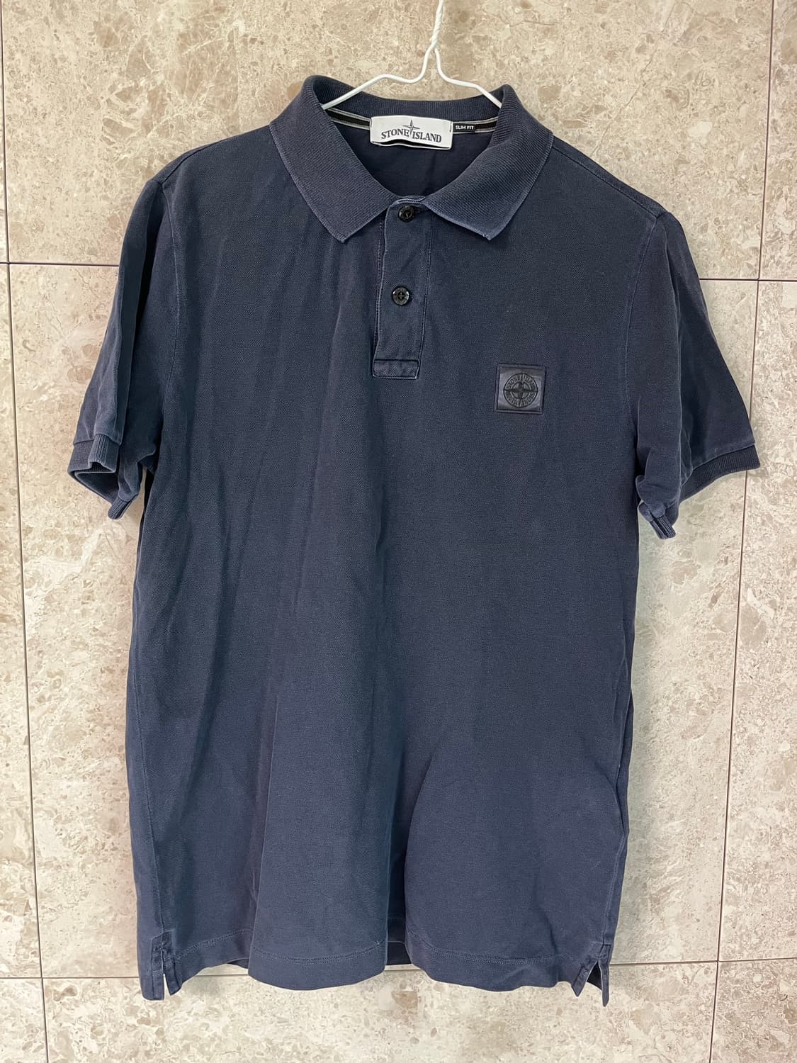 스톤아일랜드 슬림핏 폴로티셔츠 네이비 M 상품이미지1