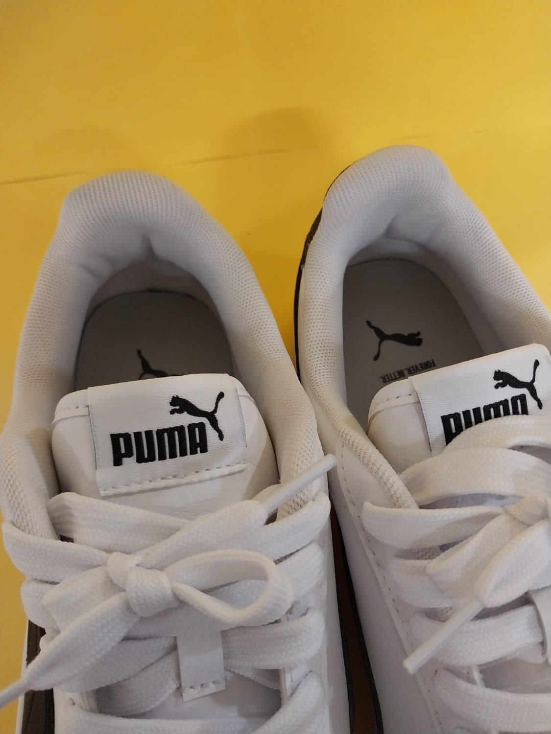 남성 푸마 셔플 화이트블랙 운동화 (280) 상품이미지5