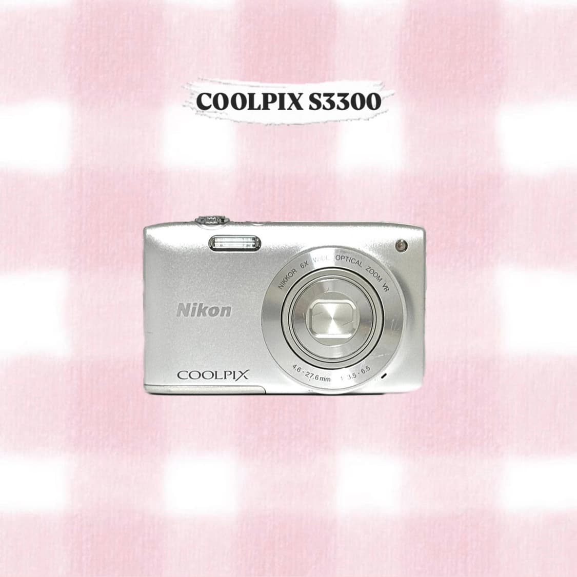 니콘 쿨픽스 S3300 실버 빈티지디카 상품이미지1