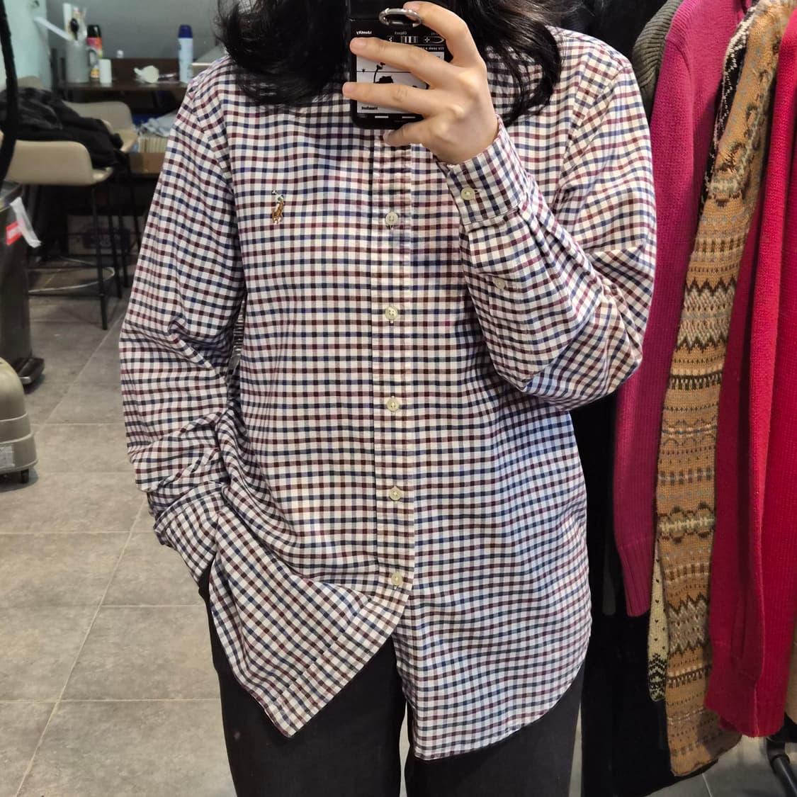 [NO.9] 랄프로렌 체크 셔츠 상품이미지1