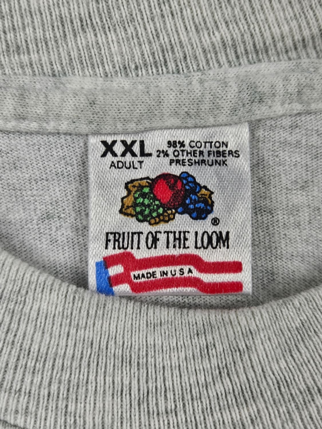 8~90's 프룻오브더룸 싱글스티치 롱 슬리브 (2XL) / 11133 상품이미지8