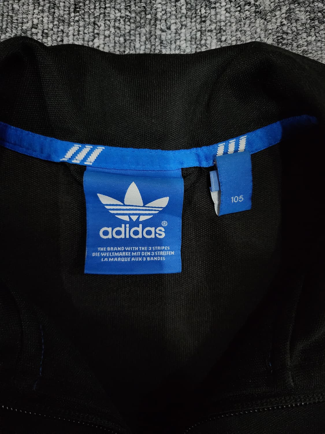 아디다스 파이어버드 유로파 져지 블랙 105 상품이미지7