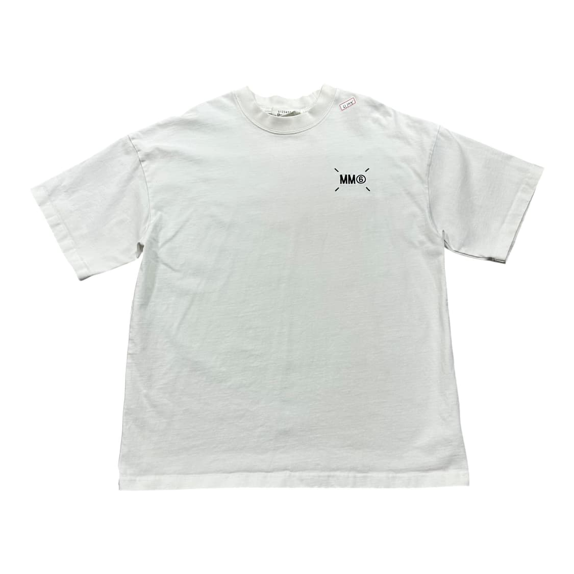 ✨ (바배) 메종 마르지엘라 화이트 빅로고 반팔티  상품이미지1