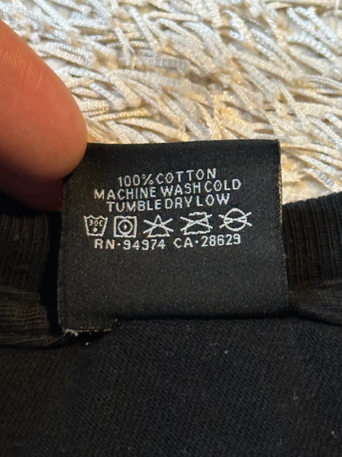 스투시 STUSSY 빅 링크 반팔 티셔츠 블랙 상품이미지6
