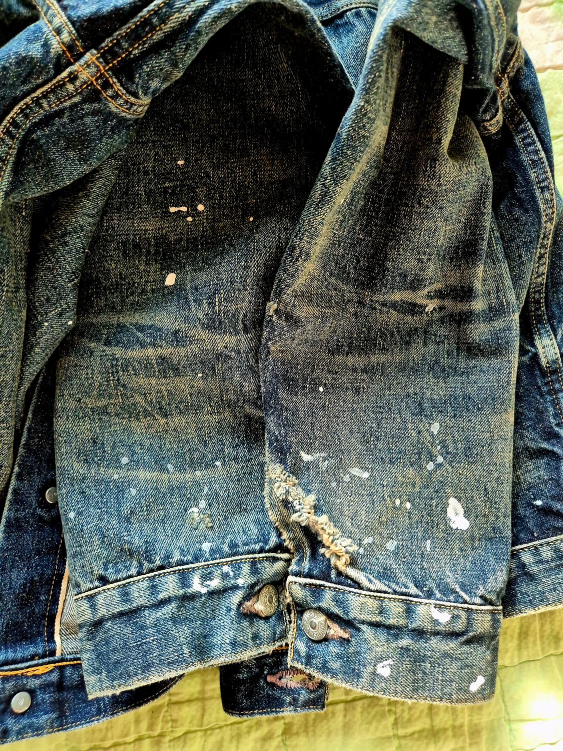 캡틴선샤인 x 뉴메뉴얼 한정판 데님자켓 상품이미지5