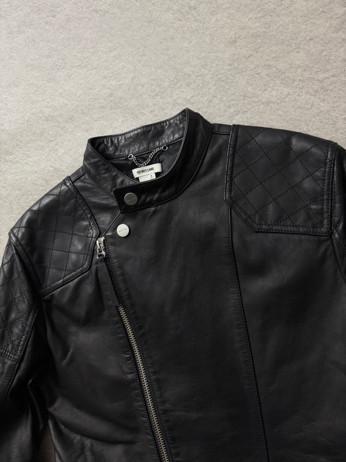 헬무트랭 바이커 램스킨 자켓 상품이미지5