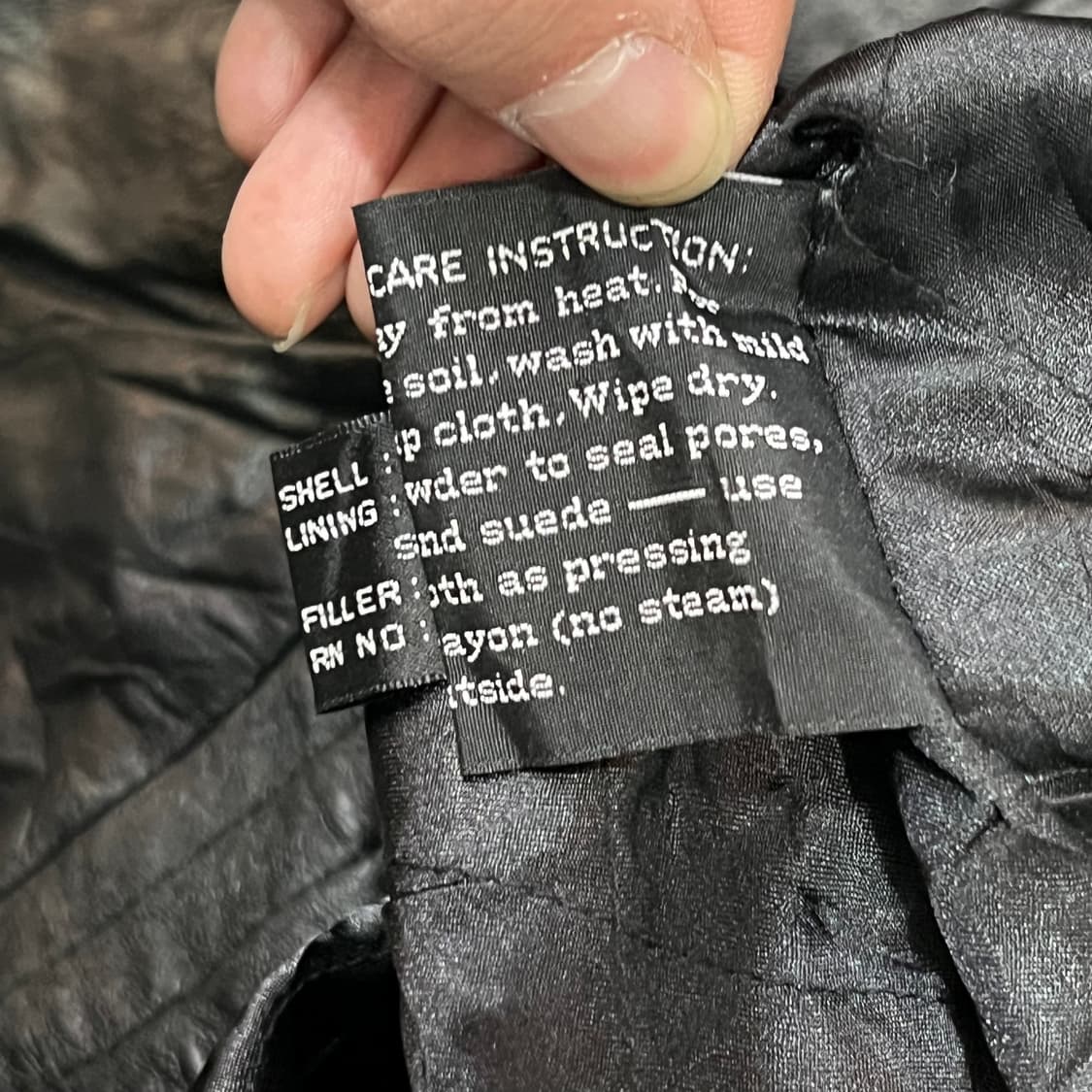  아이비크루 레더 봄버 자켓 y15012 상품이미지9