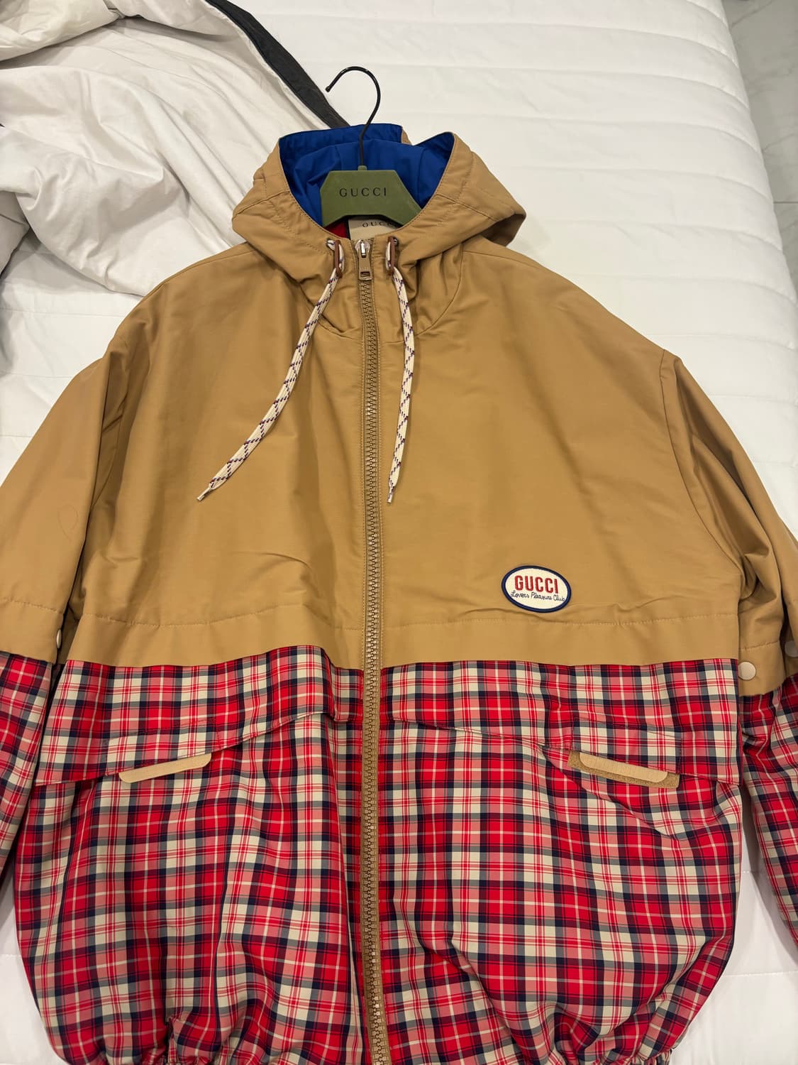 (46) 구찌 러버스 플레저 클럽 타탄캔버스 자켓 상품이미지2