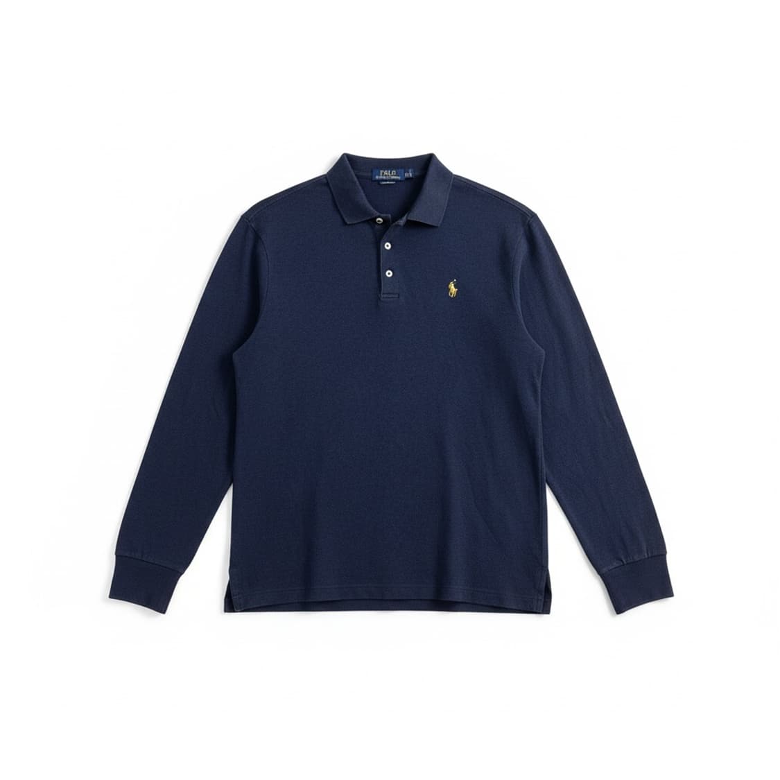 폴로 랄프로렌 긴팔 카라티 네이비 상품이미지1