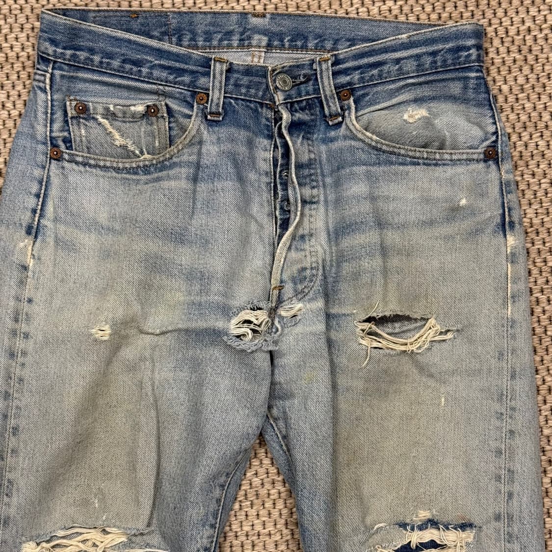리바이스 501 70s 80s USA 셀비지 levis 빈티지 구제 워싱 상품이미지1