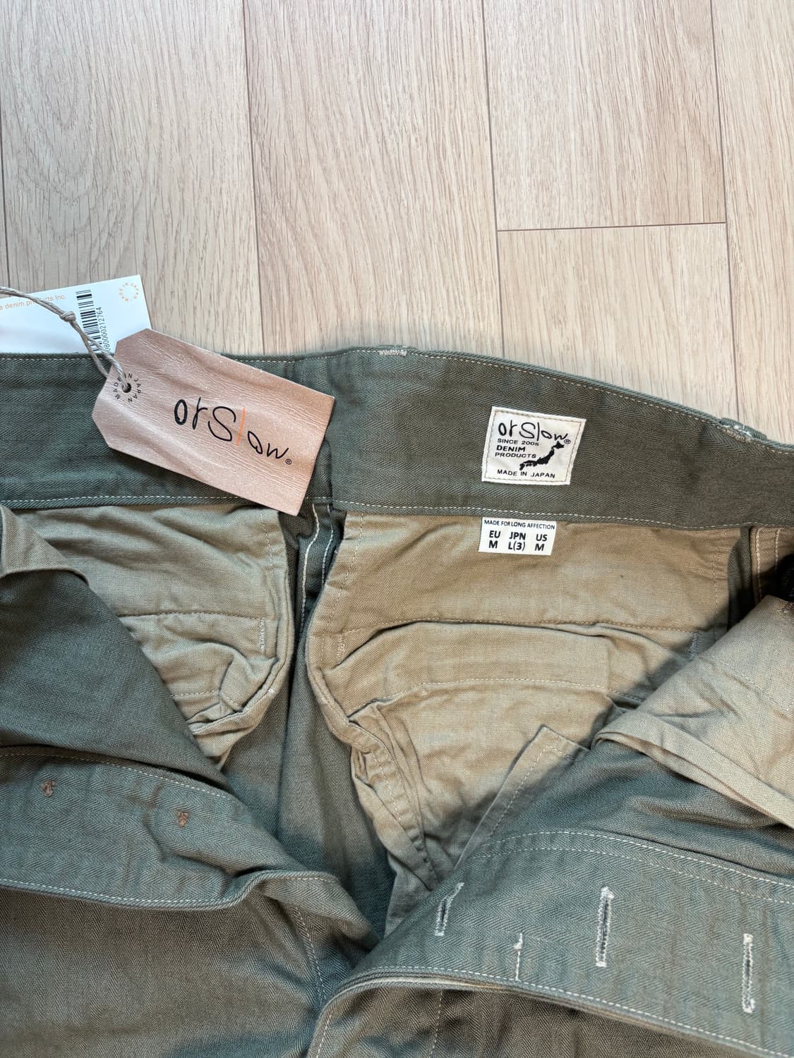 오어슬로우 M-47 PANTS 3 사이즈 팝니다 상품이미지4